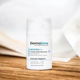 Crema DermaZone Regenue 50 Noche Ácido Hialurónico Regenerador Celular