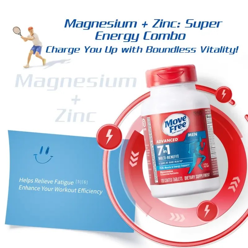 Move Free 7-in-1 Joint Health Formula with Glucosamine, Chondroitin, Calcium