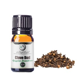 uh*Roh*Muh Organic Clove Bud Essential Oil with Spicy Aroma - USDA Certified Clove Essential Oil - 100% Pure Clove Oil for Hair Care & Skincare | Home Essential Oils for Diffusers Aromatherapy (5ml)