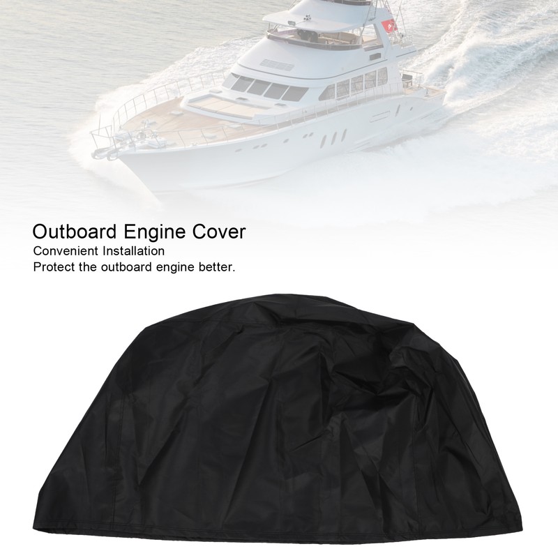 Outboard Engine Cover Waterproof Boat Motor Protector Anti Fading Motor