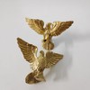 1 Pack Solid Brass Cabinet Knobs, Eagle-Shaped Vintage Drawer Pulls