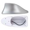 Silver Ebony Shark Fin Roof Antenna Cover Fit for Hyundai