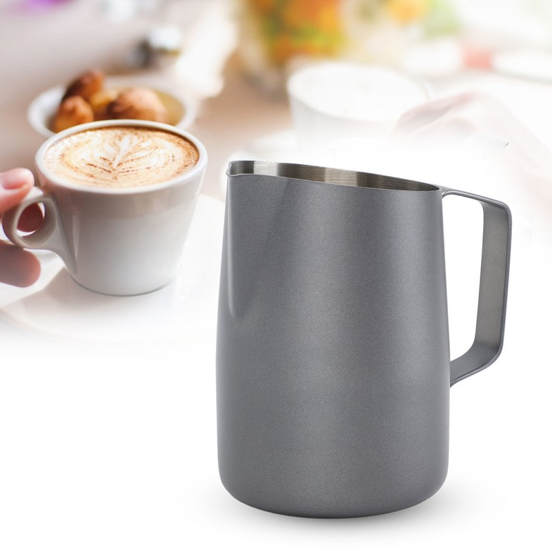 Milk Frothing Pitcher 450ml 201 Stainless Steel Inner Scale Coffee