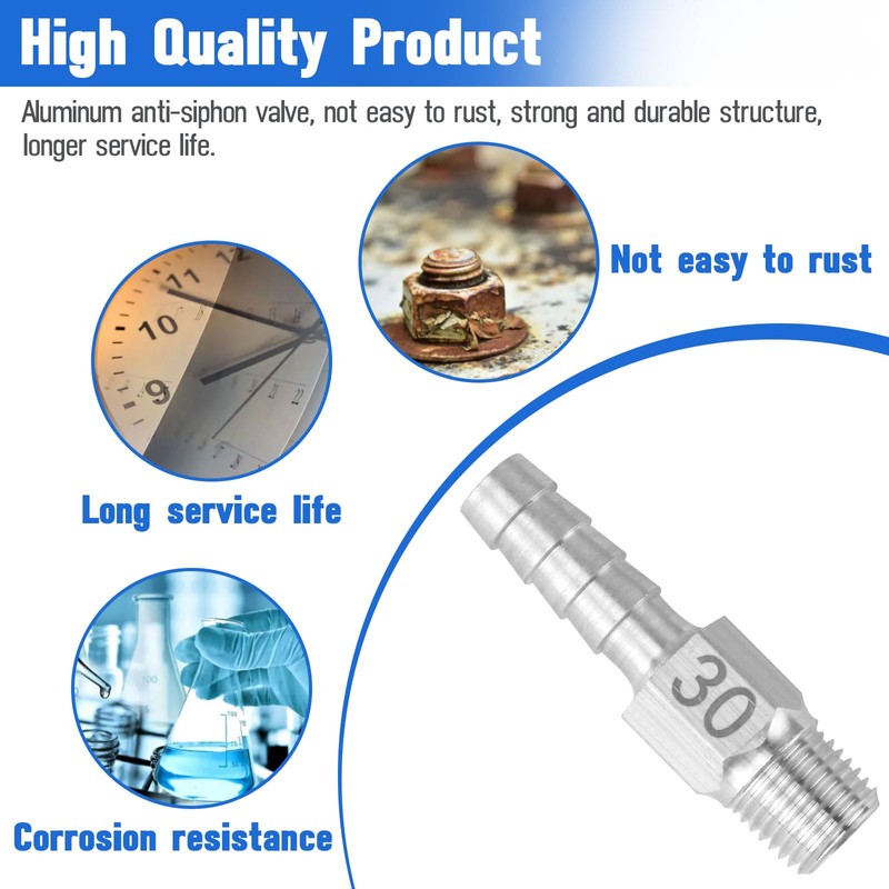 Anti Siphon Valve Marine Anti Siphon Valve 1/4" NPT Threads