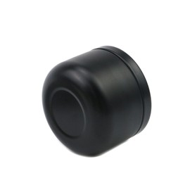 Geesatis 3 oz Metal Candle Jars Candle Tins for Candles Making, Empty Candle Container with Lid Cover, 16 Pcs, Black