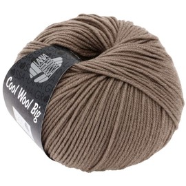 Lana Grossa Wolle COOL WOOL BIG Farbe 0686 taupe