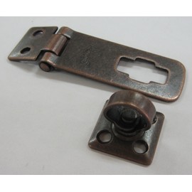 Strong Metal Antique Stainless Steel Latch, Copper Plated, Antique Copper, 55mm