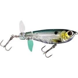 Westin Spot-On Twin Turbo 9 cm 19 g Floating Surface Bait, Colour: Silver Arrow