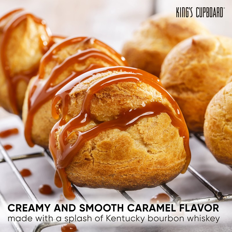 King's Cupboard Bourbon Caramel Sauce - The Perfect Sauce for