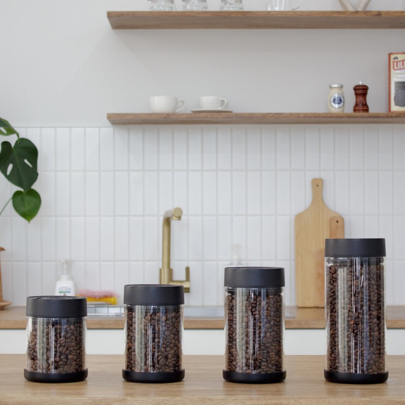 Cherry Star Lock-in Automatic Vacuum Coffee Bean Storage Airtight Container