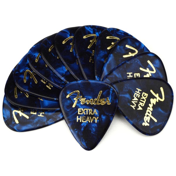 Fender® 351 Shape Classic Picks Celluloid Picks - Shape: 351