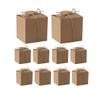 100PCS DIY Gift Box Kraft Paper Favor Boxes - 5x5x5cm