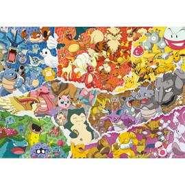 Ravensburger Puzzle 17577 Pokémon Adventure 1000 Pieces Pokémon Puzzle for Adults and Children from 14 Years