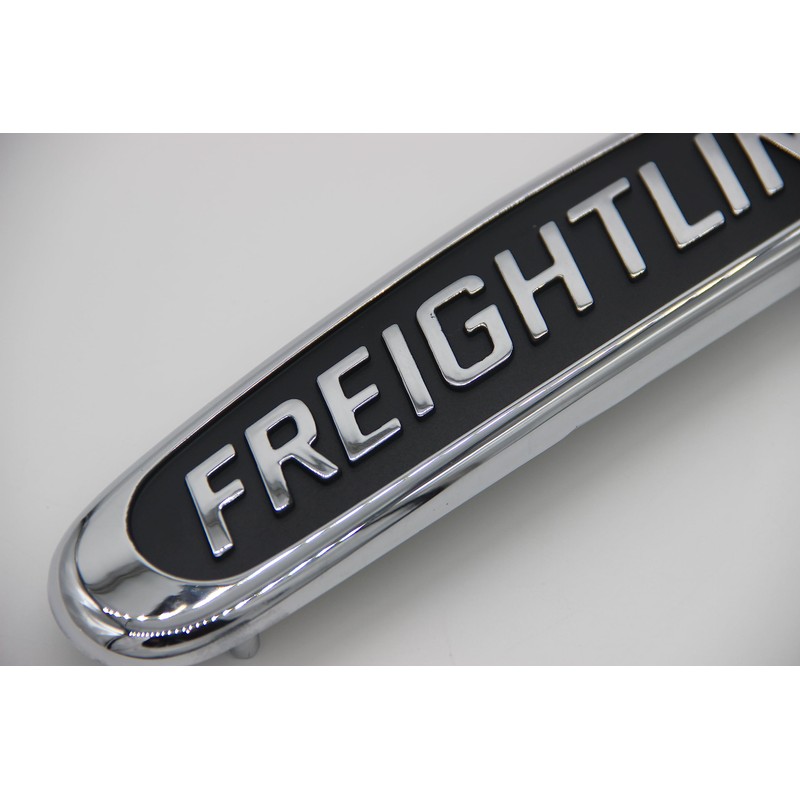 Replacement Aftermarket Grill Freightliner Emblem 10" Long Semi Truck Chrome