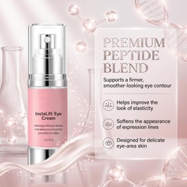 NOOR CREAM InstaLift Eye Cream, 2026 New Instant Lifting & Firming Cream, Eye Cream with Peptide Blend for Smooth, Anti-Aging & Hydrating for All Skin Types (1 Bottle)