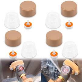 RK-17VB Vacuum Breaker Float Kit, Anti-Siphon Wall Faucet Repair Kit, Anti Siphon Valve Repair Kit, Compatible with Woodford Model 17 (4 Packs)