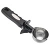 PATIKIL 4 Ounce Ice Cream Scoop with Trigger, Stainless Steel