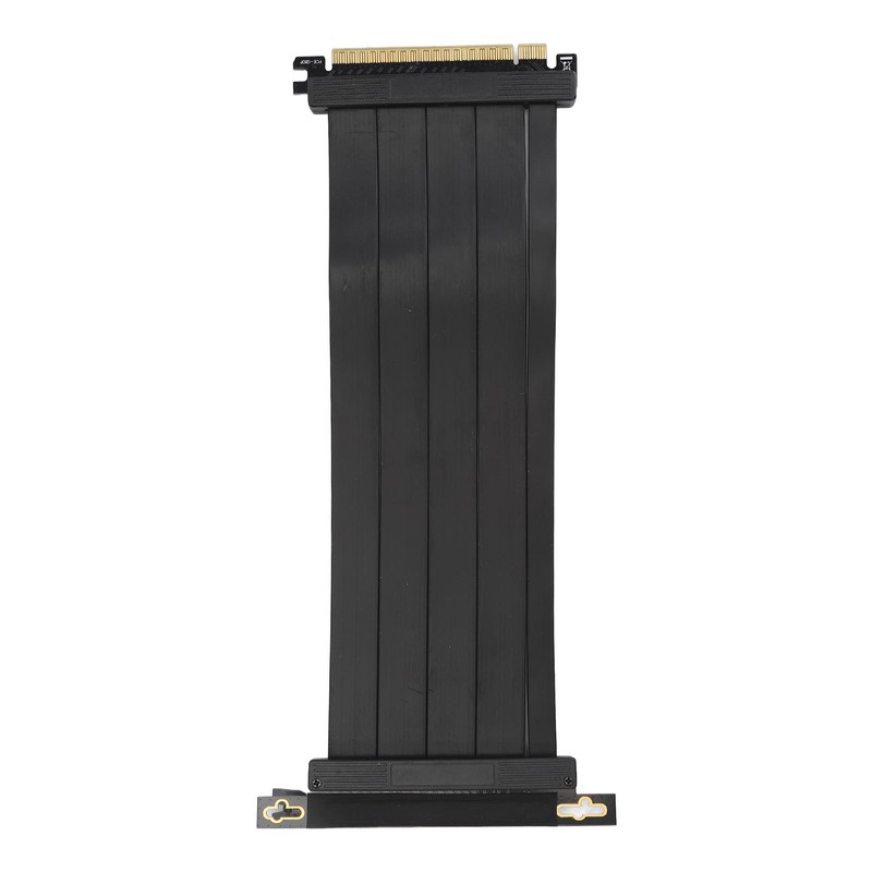 PCIE4.0 X16 Riser Cable 9.8in Length Right Angle High Speed