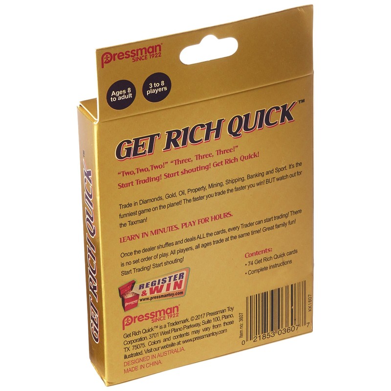GET Rich Quick - Fun Family Card Game