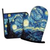 The Starry Night Oven Mitts and Pot Holders Kitchen Cooking