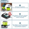 ZDTZ Battery Adapter for Ryobi 18V to for Makita BL18