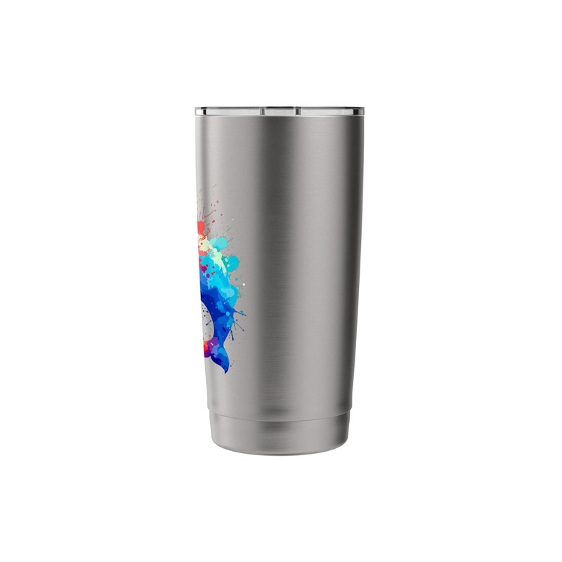 Splash Art Narwhal Narwhals Stainless Steel Insulated Tumbler