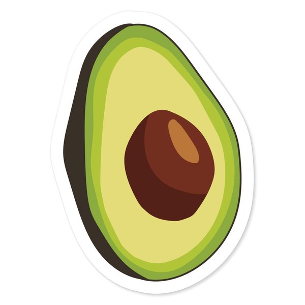 MIGHTY SKINS MightySkins Peel and Stick Art Removable Nature Lover Cute VSCO Girl Dorm Room Decor 48" Avocado Sticker Vinyl Wall Decals