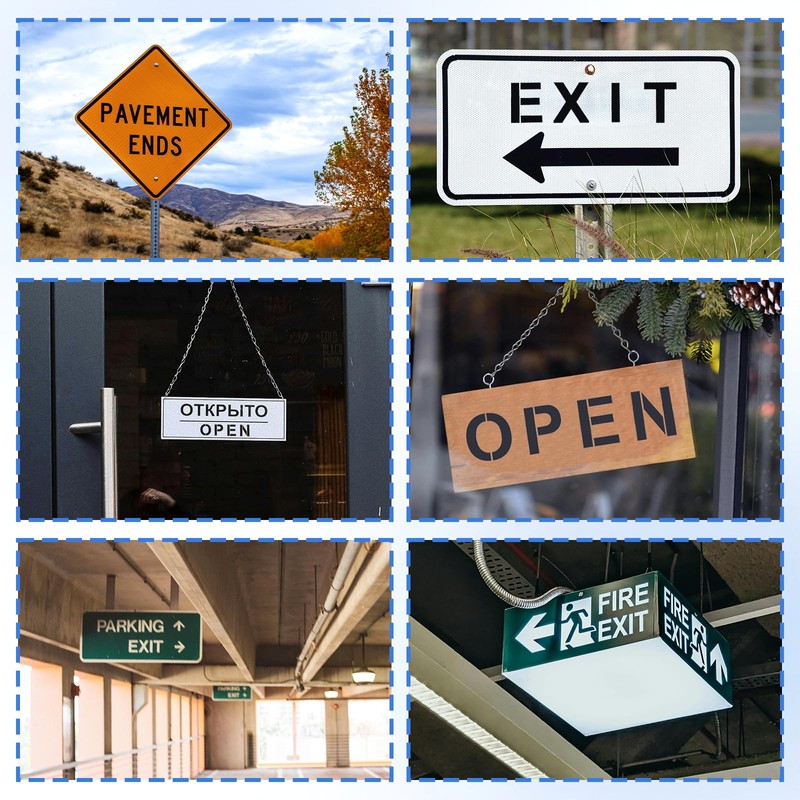 Piriuuo 36 Pcs Letter Stencils 4 Inch, Flexible Letter Stencils