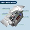 TOPGREENER in Wall PIR Motion Sensor Light Switch, Single Pole