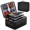 Nacial 5200℉ Fireproof Document Box with Lock, Expandable Document Organizer,