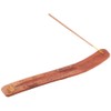 Wooden Incense Holder for Sticks with Inlays of Brass 10