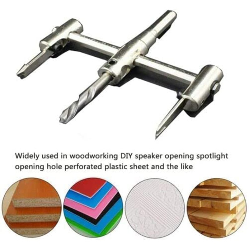 Boxonly Hole Saws Drill Bits Round Cutting Wood Cutter 40-300mm