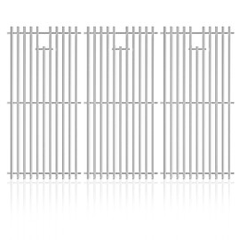 jkxoo 16 15/16" Stainless Steel Grill Grates Replacement for Charbroil 463344116 463343015 Gas2coal 463340516 463370516, Grill Grids for Char-Broil 463344116 463672416, G460-0500-w1, G530-b700-w1