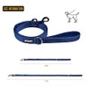 OneTigris Correa para Pasear Perros Antijalón, Doble Mango Acolchado, 1.2m