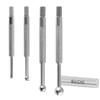 Accusize Industrial Tools 4 Pc Small Hole Gauge Set, Ball