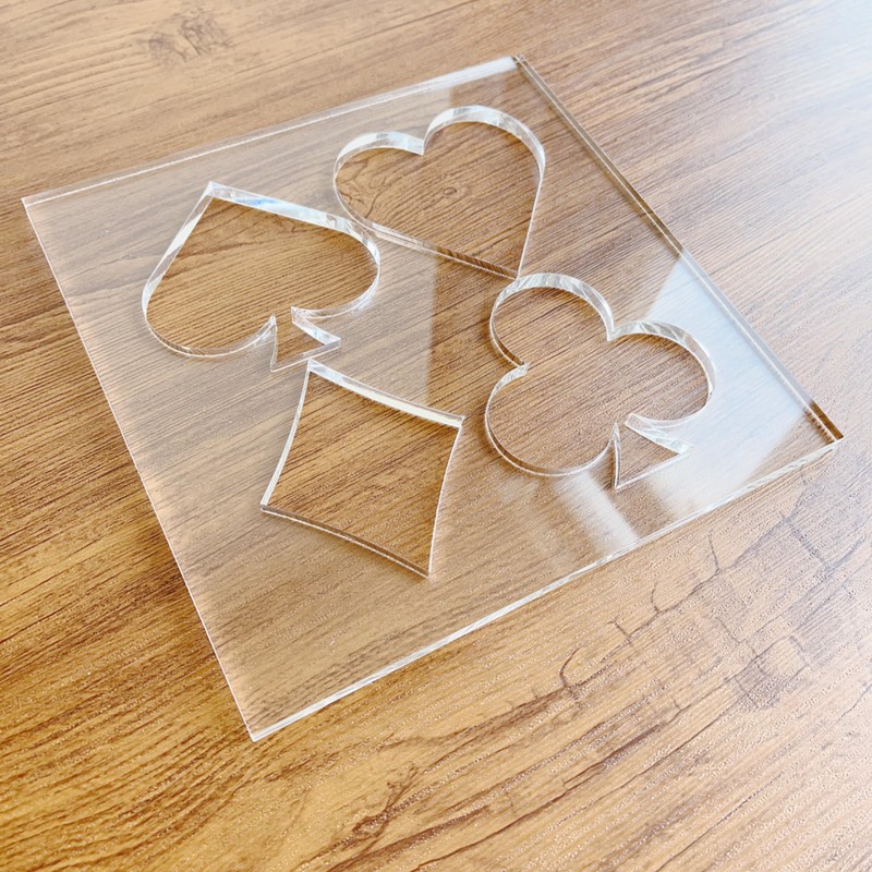 Card Suits Router Jig, Woodworking & Craft Router Inlay -