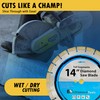 14" Segmented Diamond Saw Blade for Concrete, Brick, Block and