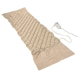 Drive Medical Med Aire Alternating Pressure Pump and Pad System, Variable Pressure with End Flaps, 123" x 36" x 2.5"