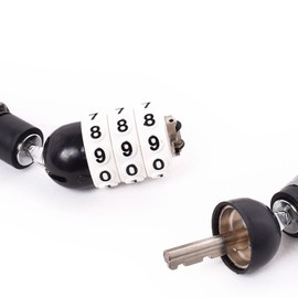 I live, I live LOCK, Includes Reflective Cover, Lock for Bicycles