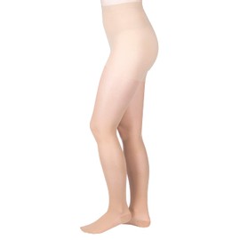 Allegro 20-30mmHg Premium Sheer Compression Pantyhose for Office, Work, Comfortable Support Garments for Women