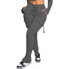 SHINFY Womens Cargo Sweatpants Drawstring High Waisted Sweat Pants Cargo