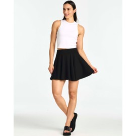 4-Pack: Women's Casual Mini Pleated Skirts Skater Flowy High Waisted Soft Summer Skirt for Women