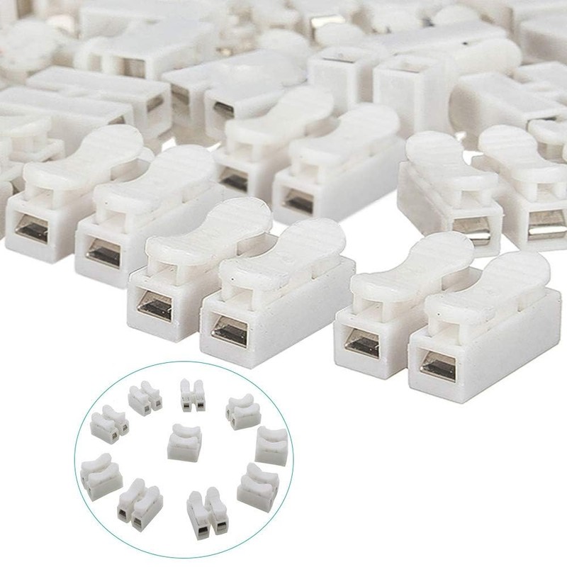 ieron 100pcs Spring Wire Connectors CH2 Cable Connectors Electrical Wiring