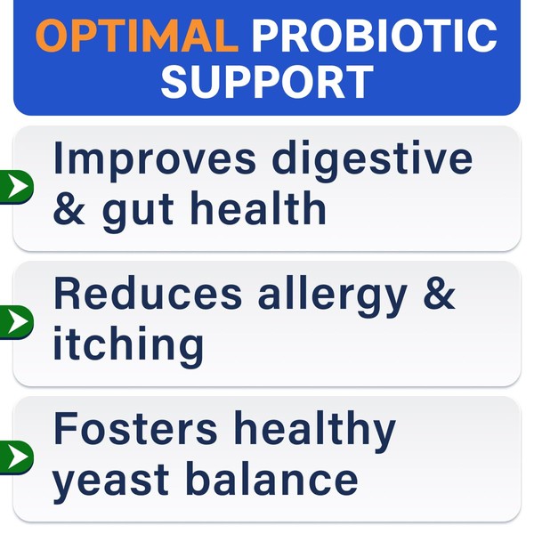 BARK&SPARK BARK&SPARK Dog Probiotics for Digestive Health+Calming Chews Bundle -