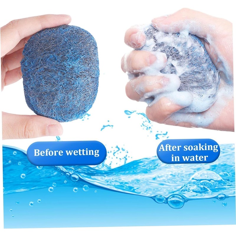 Jex Steel Wool Soap Tampons 10 Pack Wool Blow Easy