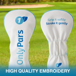 Shanker Golf Headcover - OnlyPars Funny Driver Headcover Leather Headcover - Great Rude Joke Golf Gift Ideas - Perfect Funny Gift for Golfers