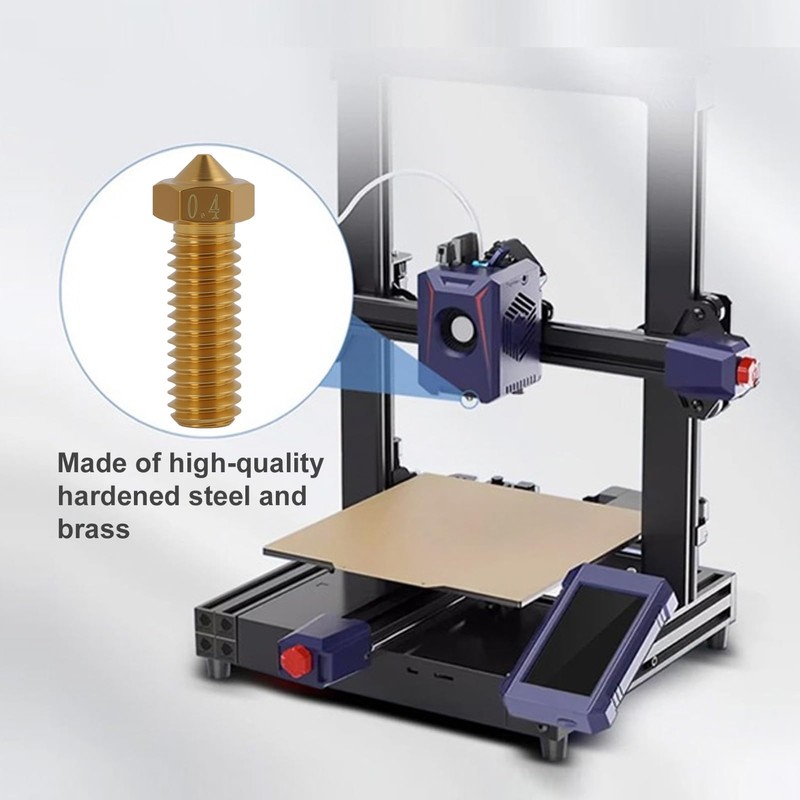 3D Printer Nozzle 0.4 mm Compatible with Anycubic Kobra 2