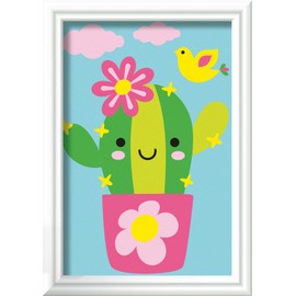Ravensburger Paint by Numbers 23634 - Small Cactus - Children, Medium