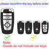 APEKUU Car Key Fob Cover, Soft Full Protection Key Case