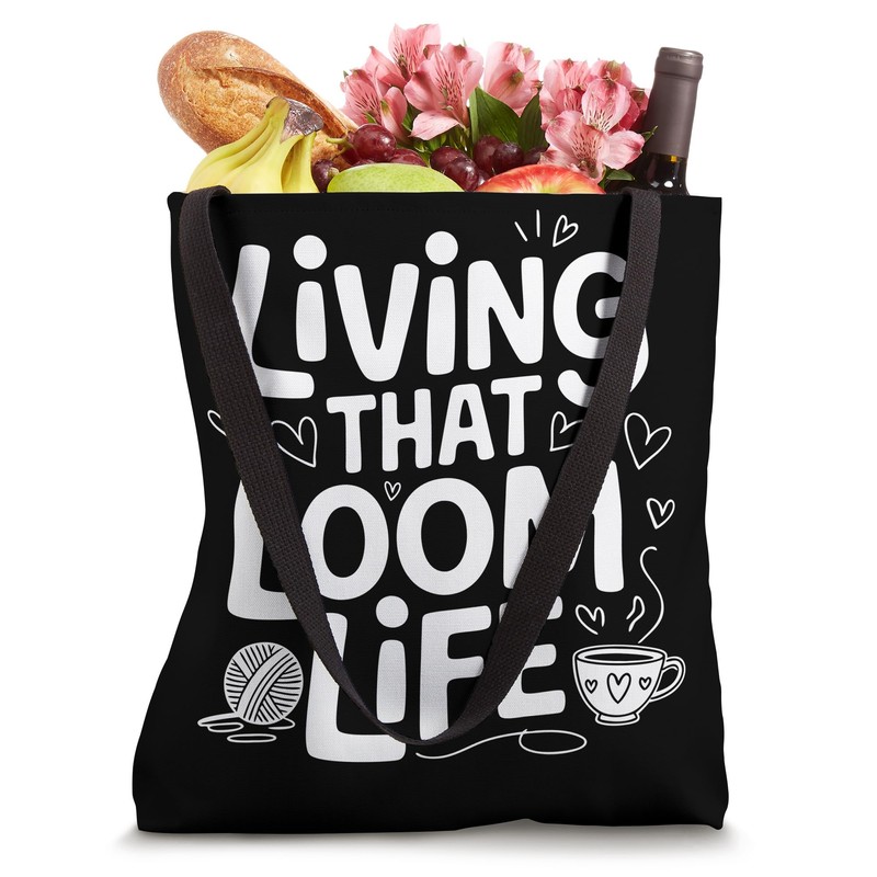 Loom Knitter Loom Life Loom Knitting Tote Bag